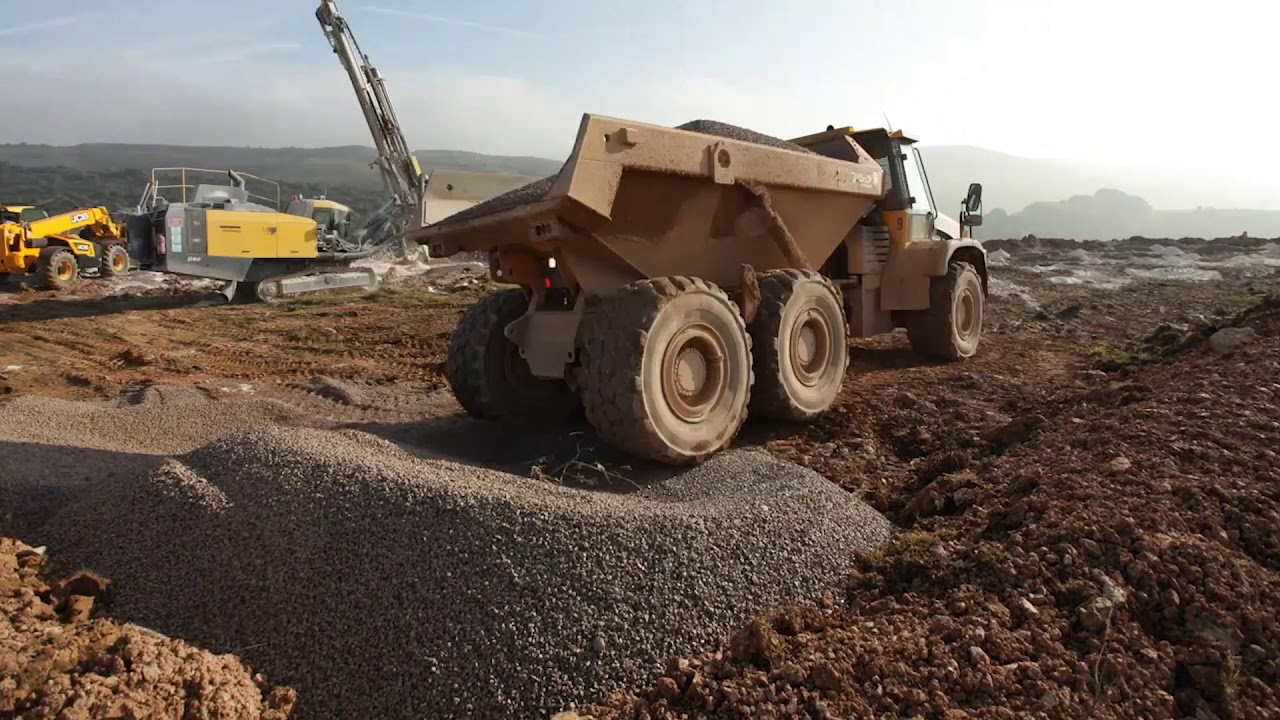 JCB Quarry Blast